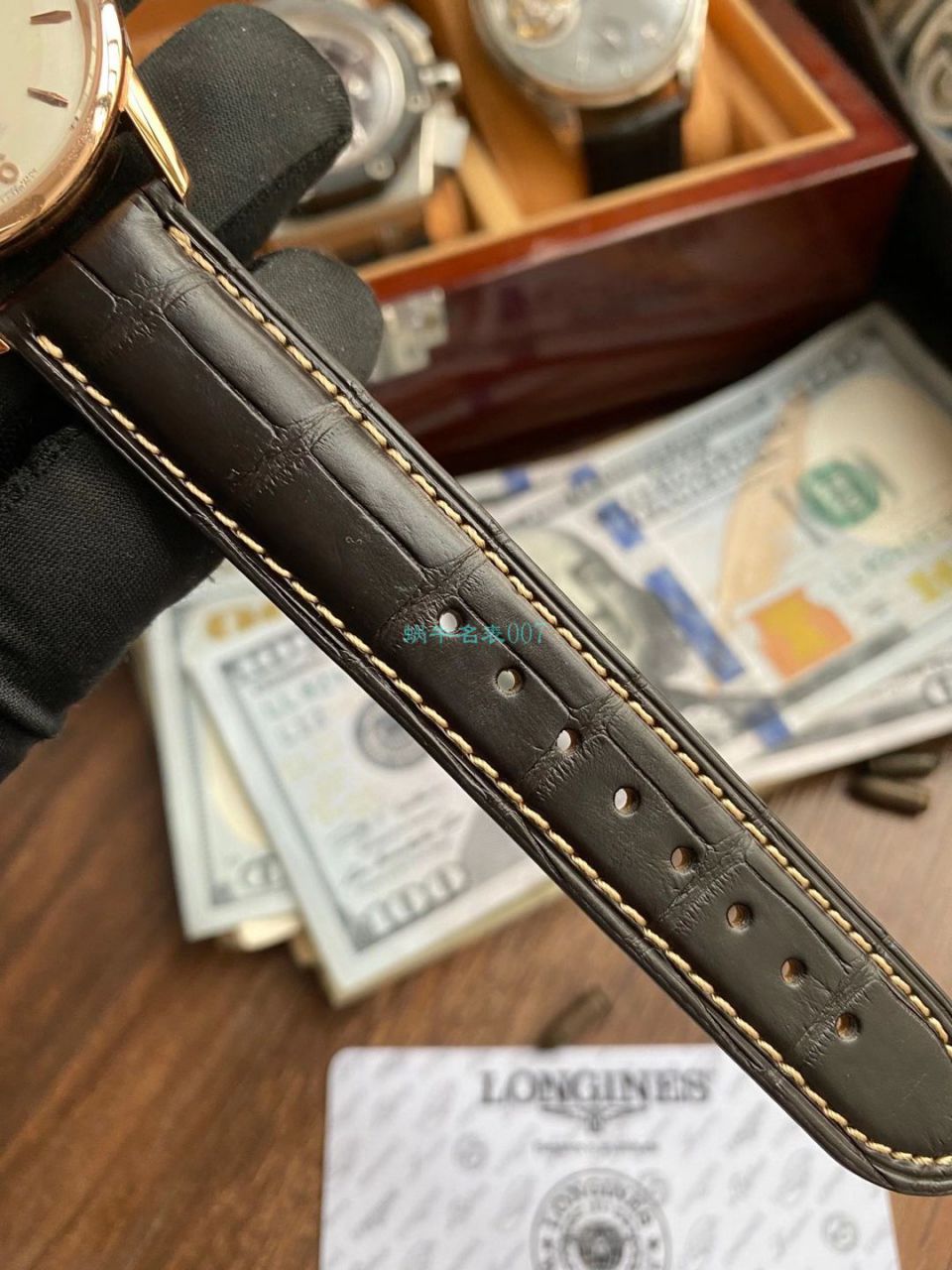 【WF一比一超A高仿手表】 Longines 表军旗系列60周年限量款L4.817.6.76.2 wrist watch  / L103