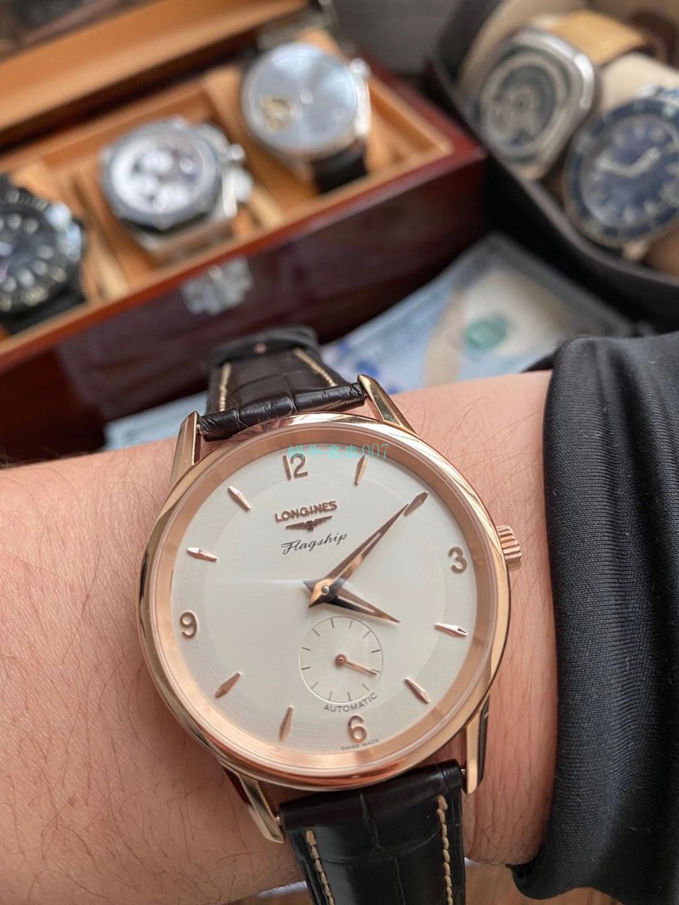 【WF一比一超A高仿手表】 Longines 表军旗系列60周年限量款L4.817.6.76.2 wrist watch  / L103