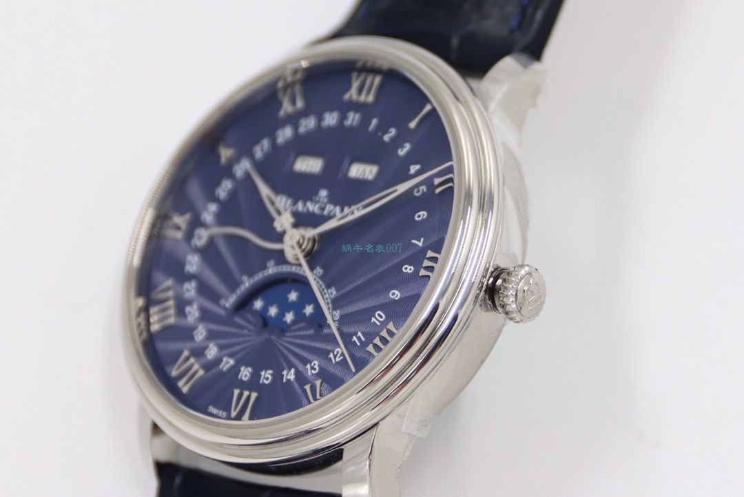 【 Video analysis 】OM Factory Blancpain 6654超A高仿手表6654-3640-55最新V3升级版 wrist watch  / BP075