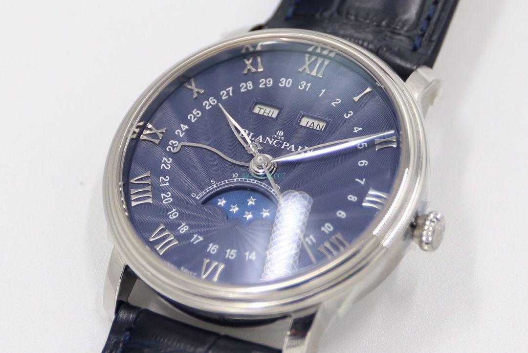 OM Factory Blancpain 6654升级V3版1比1 top 高精仿手表6654-1529-55B wrist watch  / BP076