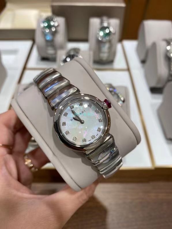 BV Factory  BVLGARI 一比一复刻高仿女士手表LVCEA系列102194 LU28WSPGSPG/12 wrist watch  / BG066