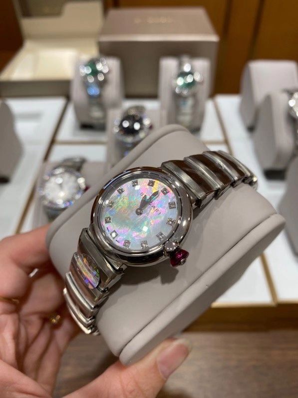BV Factory  BVLGARI 一比一复刻高仿女士手表LVCEA系列102194 LU28WSPGSPG/12 wrist watch  / BG066