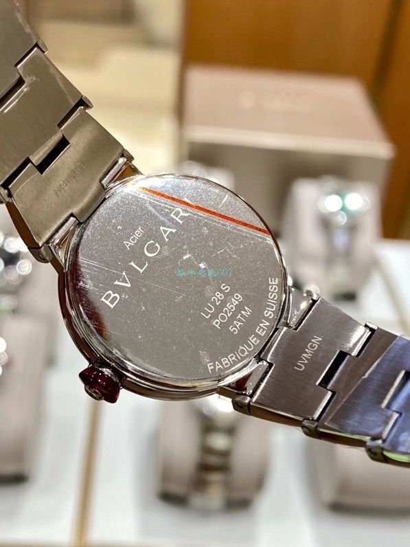 BV Factory  BVLGARI 一比一复刻高仿女士手表LVCEA系列102194 LU28WSPGSPG/12 wrist watch  / BG066