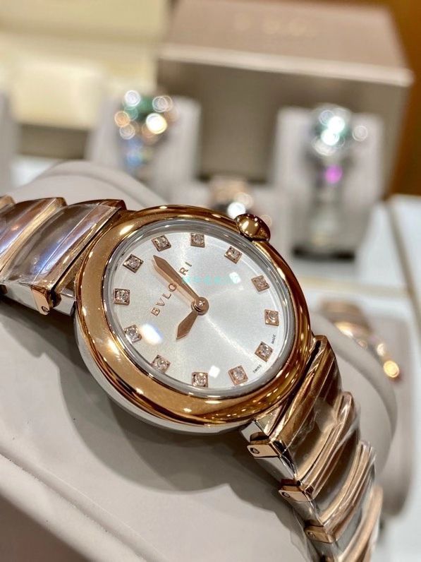BV Factory  BVLGARI 一比一复刻高仿女士手表LVCEA系列102194 LU28WSPGSPG/12 wrist watch  / BG066