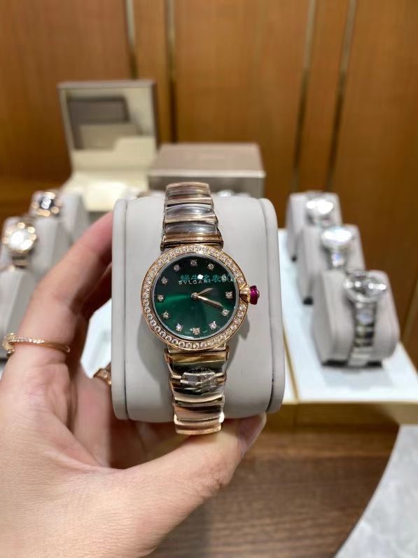 BV Factory  BVLGARI 一比一复刻高仿女士手表LVCEA系列102194 LU28WSPGSPG/12 wrist watch  / BG066