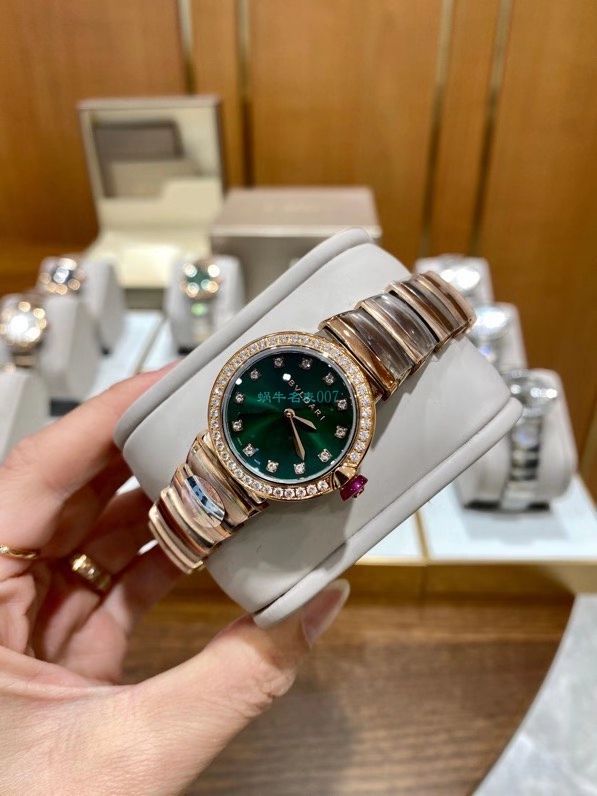 BV Factory  BVLGARI 一比一复刻高仿女士手表LVCEA系列102194 LU28WSPGSPG/12 wrist watch  / BG066