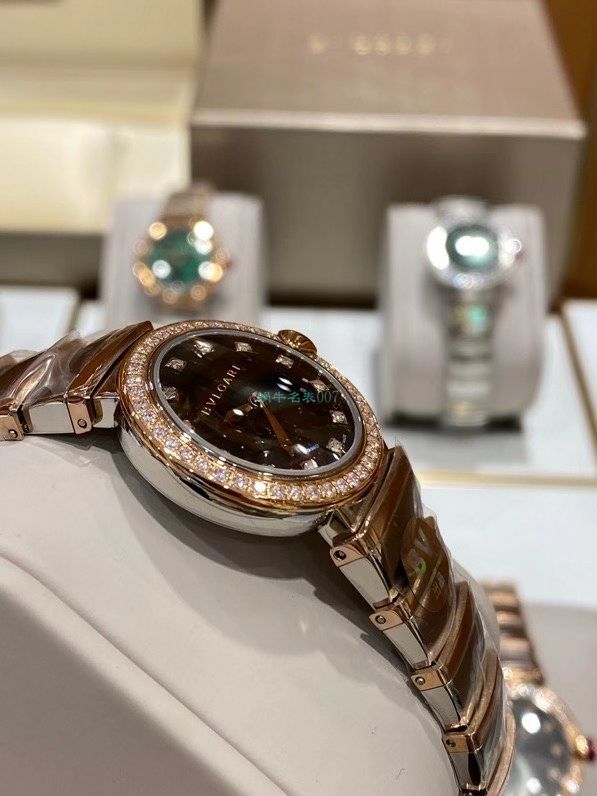 BV Factory  BVLGARI 一比一复刻高仿女士手表LVCEA系列102194 LU28WSPGSPG/12 wrist watch  / BG066