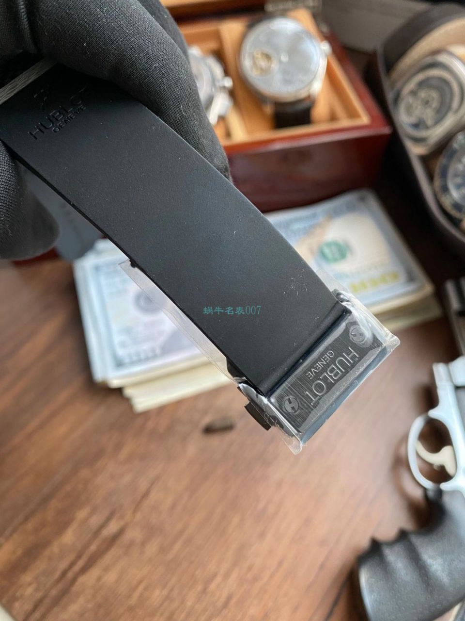 【 Video analysis 】V6 Factory  hublot BIG BANG big bang  carbon fiber 301.QX.1724.RX wrist watch  / YB113