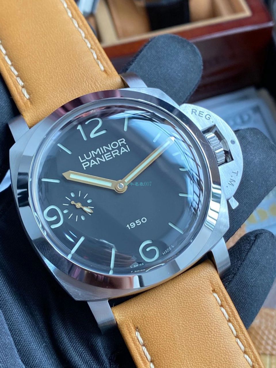 【视频】XF Factory Panerai 特别版一比一超A高仿手表PAM00127 wrist watch  / XFPAM00127