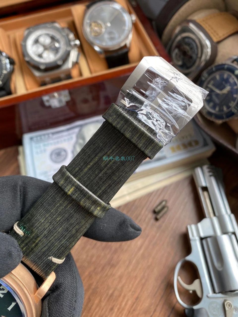 XF Factory 真力时卡其绿青铜大飞一比一高仿手表29.2430.679/63.I001 wrist watch  / ZSL063
