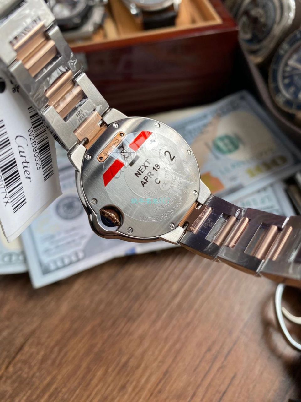 【 Video analysis 】V6 Factory  Cartier  蓝气球女装33毫米复刻高仿W3BB0006 wrist watch  / K322