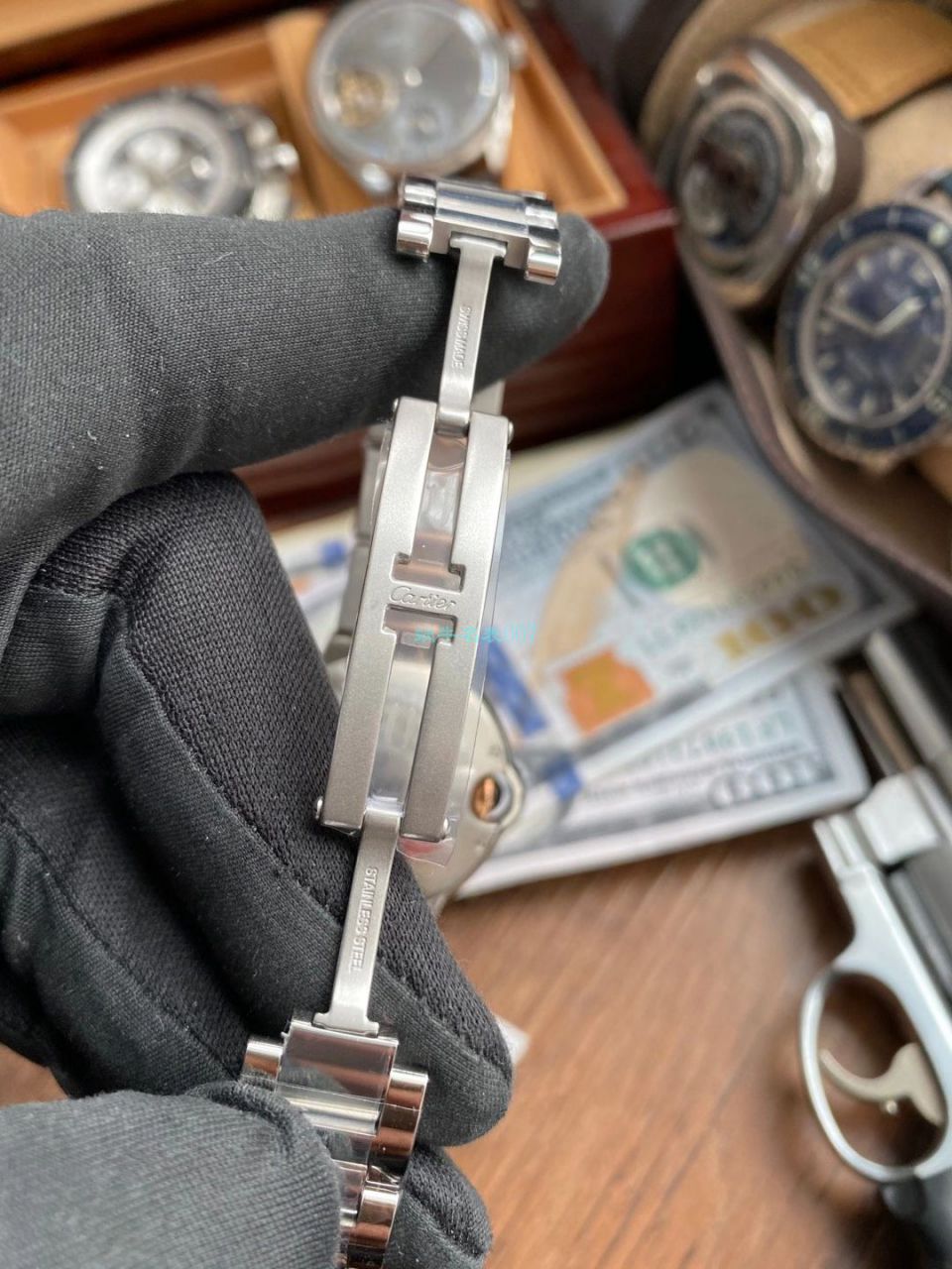 【 Video analysis 】V6 Factory  Cartier  蓝气球女装33毫米复刻高仿W3BB0006 wrist watch  / K322