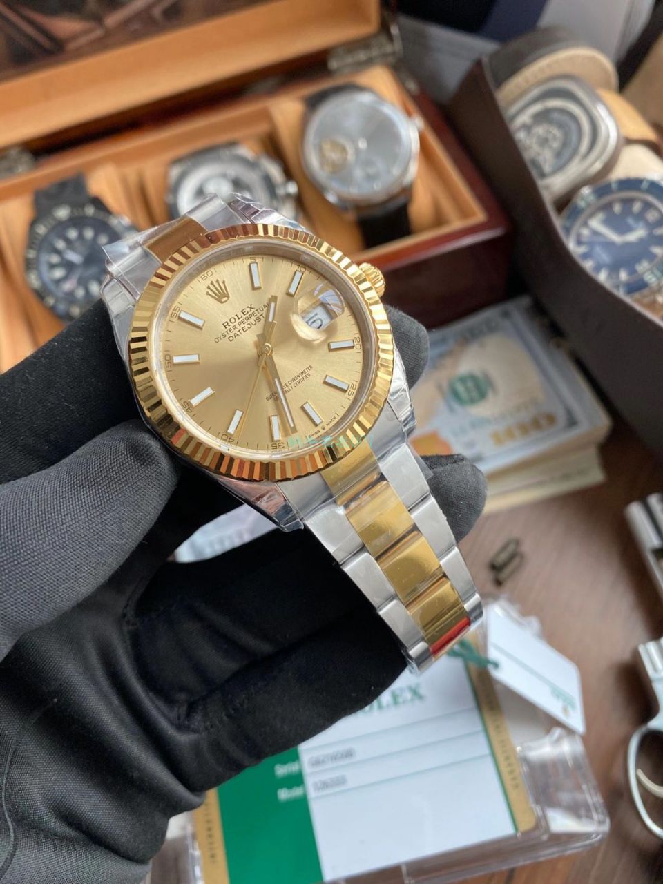 VS Factory 一比一 top 复刻高仿 Rolex   Datejust 系列m126333-0009手表 / R700