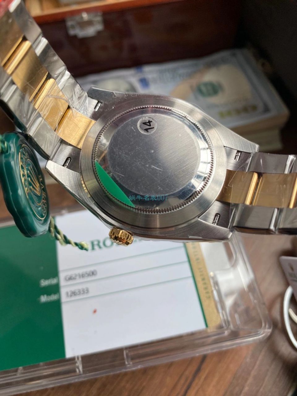 VS Factory 一比一 top 复刻高仿 Rolex   Datejust 系列m126333-0009手表 / R700