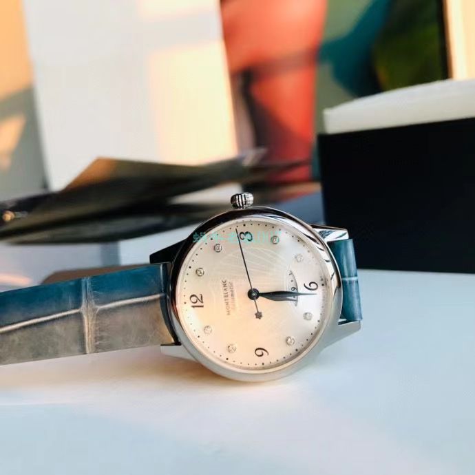 全网独家渠道原单好货万宝龙宝曦30毫米女装真钻U0118773 wrist watch  / M028