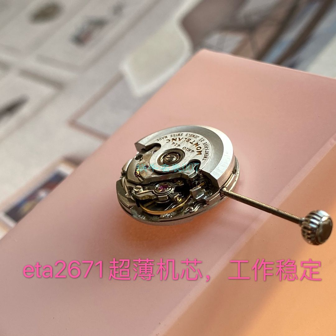 全网独家渠道原单好货万宝龙宝曦30毫米女装真钻U0118773 wrist watch  / M028