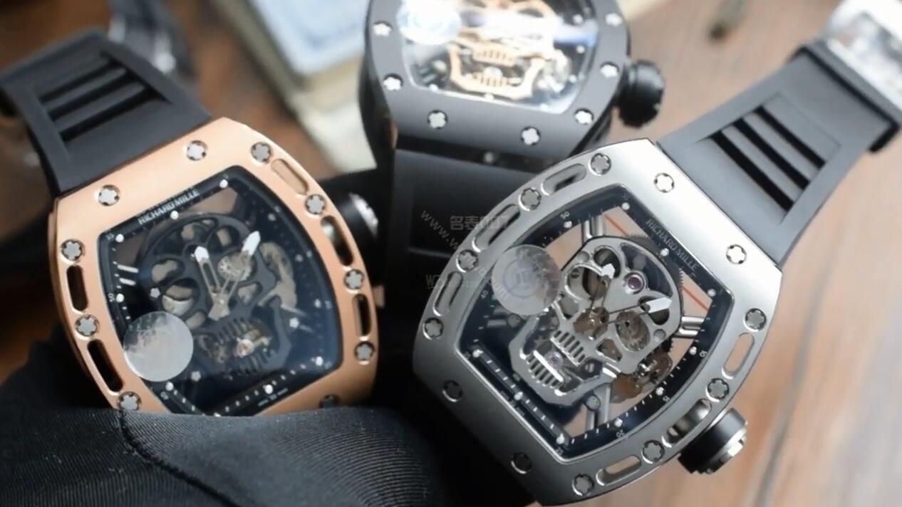 【 Video analysis 】JB Factory  RICHARD MILLE 一比一复刻高仿手表男士系列RM 052骷髅头 wrist watch  
