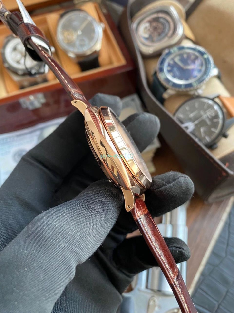 VS Factory Panerai PAM1042一比一超A高精仿手表LUMINOR DUE小红金PAM01042 wrist watch  / VSPAM01042