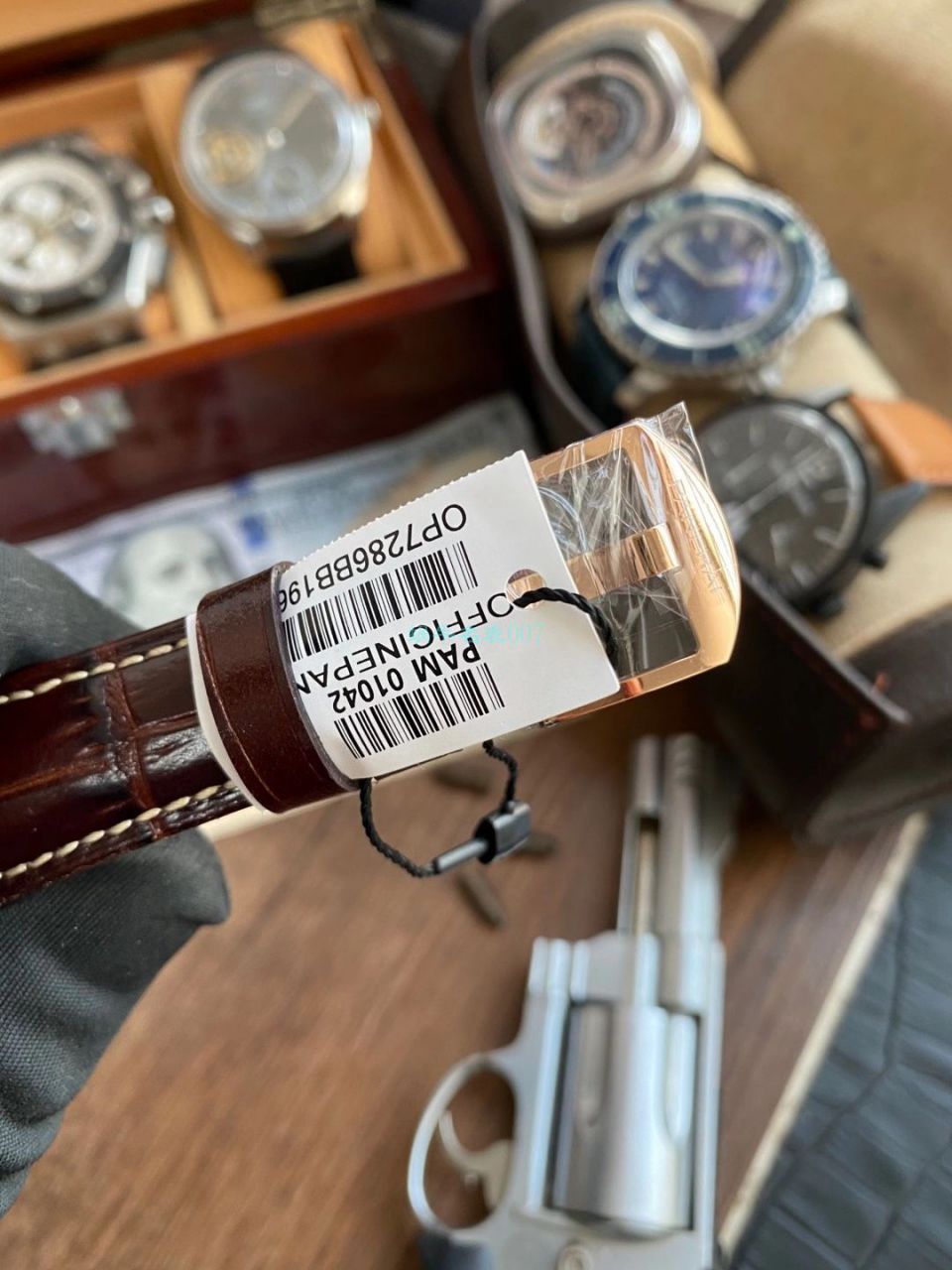 VS Factory Panerai PAM1042一比一超A高精仿手表LUMINOR DUE小红金PAM01042 wrist watch  / VSPAM01042