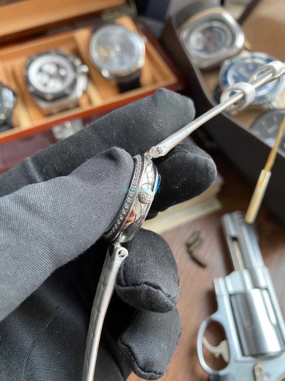 3S Factory OMEGA碟飞典雅Dewdrop女装424.53.27.60.55.001，424.58.27.60.55.001 wrist watch  / M776
