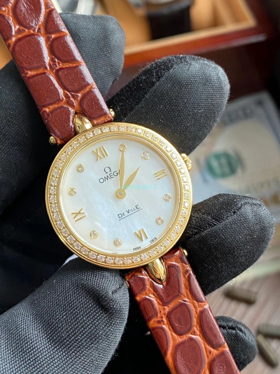3S Factory OMEGA碟飞典雅Dewdrop女装424.53.27.60.55.001，424.58.27.60.55.001 wrist watch  / M776