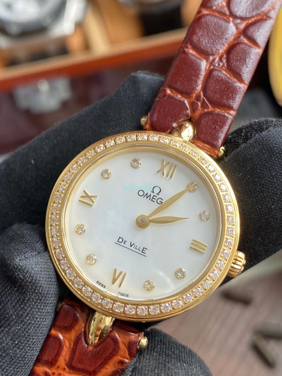 3S Factory OMEGA碟飞典雅Dewdrop女装424.53.27.60.55.001，424.58.27.60.55.001 wrist watch  / M776