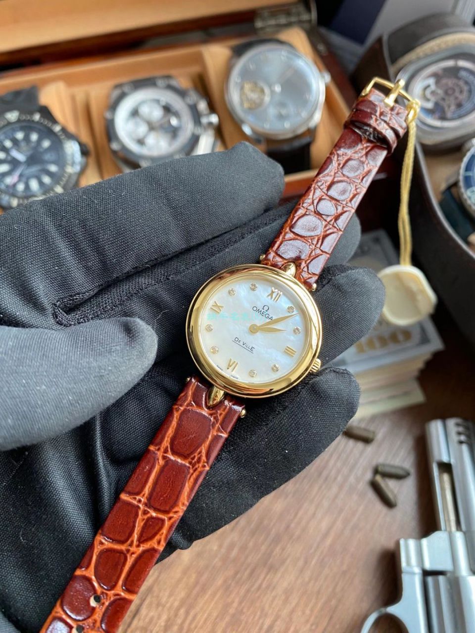 3S Factory OMEGA碟飞典雅Dewdrop女装424.53.27.60.55.001，424.58.27.60.55.001 wrist watch  / M776