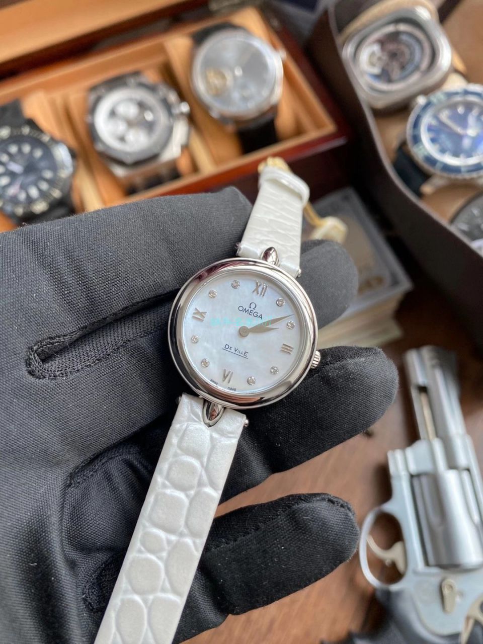 3S Factory OMEGA碟飞典雅Dewdrop女装424.53.27.60.55.001，424.58.27.60.55.001 wrist watch  / M776