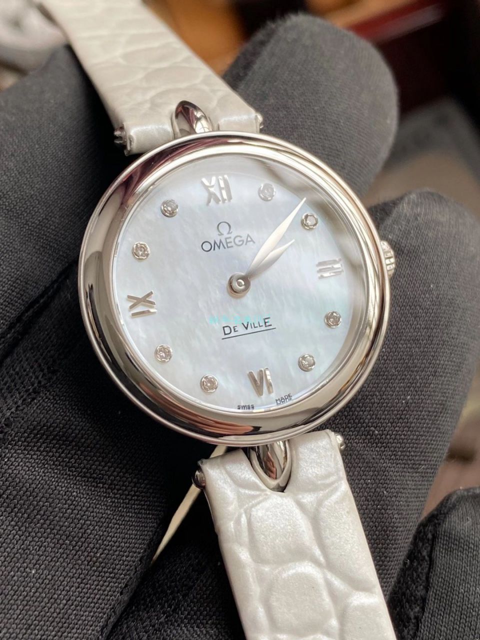 3S Factory OMEGA碟飞典雅Dewdrop女装424.53.27.60.55.001，424.58.27.60.55.001 wrist watch  / M776