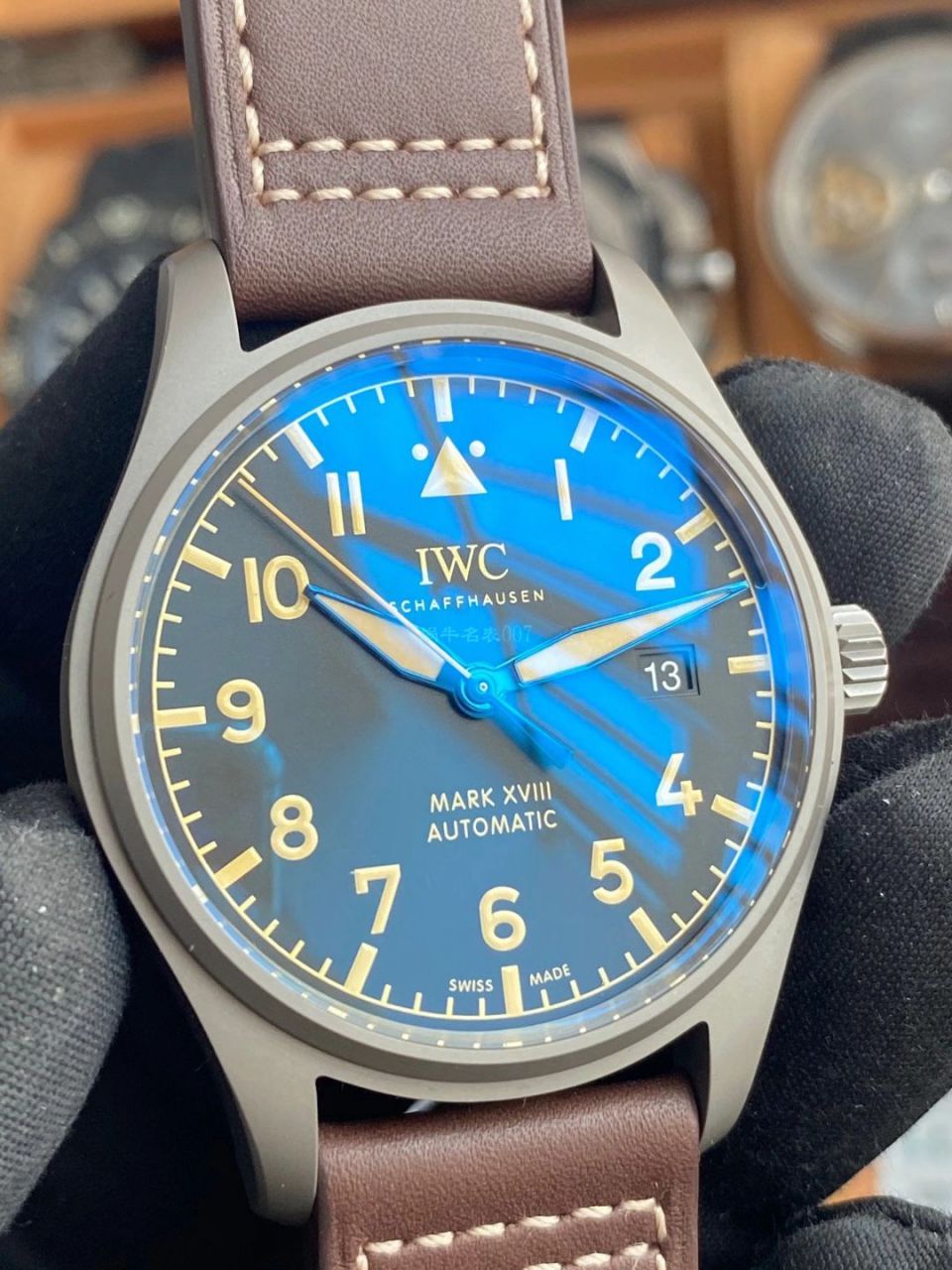V7 Factory  IWC 飞行员 MARK XVII 钛壳一比一超A复刻手表IW327006 wrist watch  / WG607
