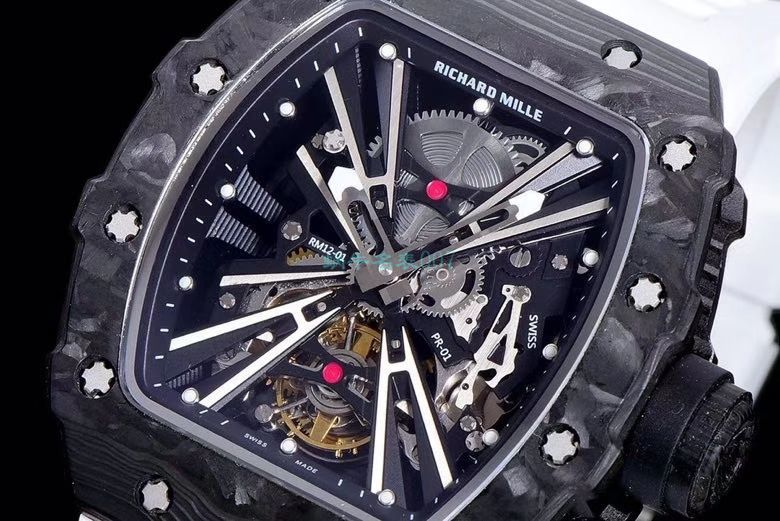 KV Factory  RICHARD MILLE RM 12-01 Tourbillon Limited Editions 超A高仿限量 Tourbillon 手表 / KVRM 12-01