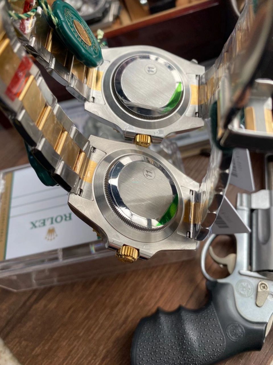 VS Factory  Rolex 复刻高仿间金 Submariner 116613-LN-97203 wrist watch （可选包金或者镀金） / R701
