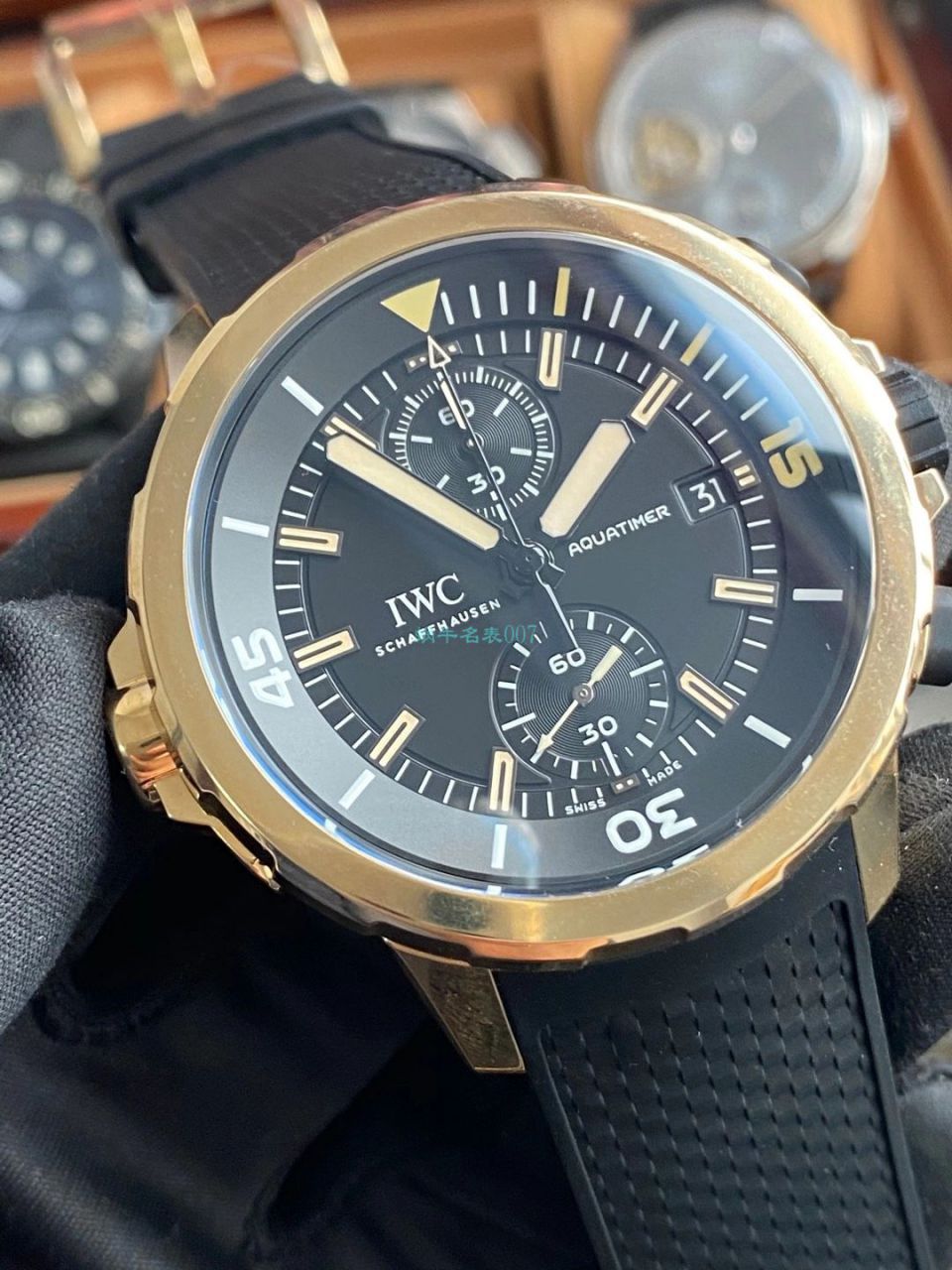 V6 Factory  IWC 海洋计时1比1 top 复刻高仿手表IW379503青铜达尔文探险之旅特别版V2 / WG609
