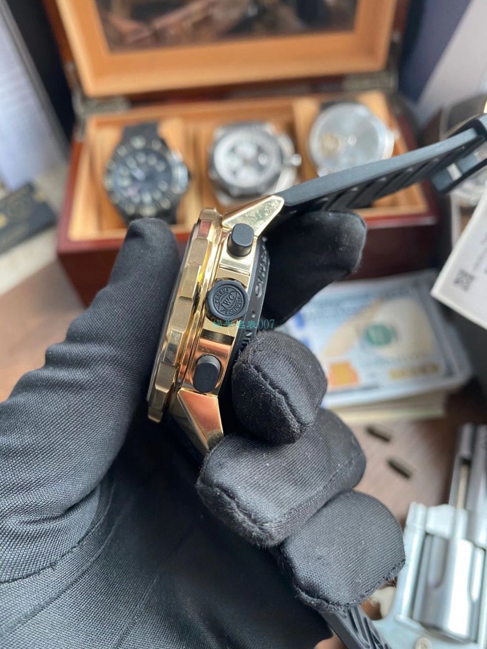 V6 Factory  IWC 海洋计时1比1 top 复刻高仿手表IW379503青铜达尔文探险之旅特别版V2 / WG609