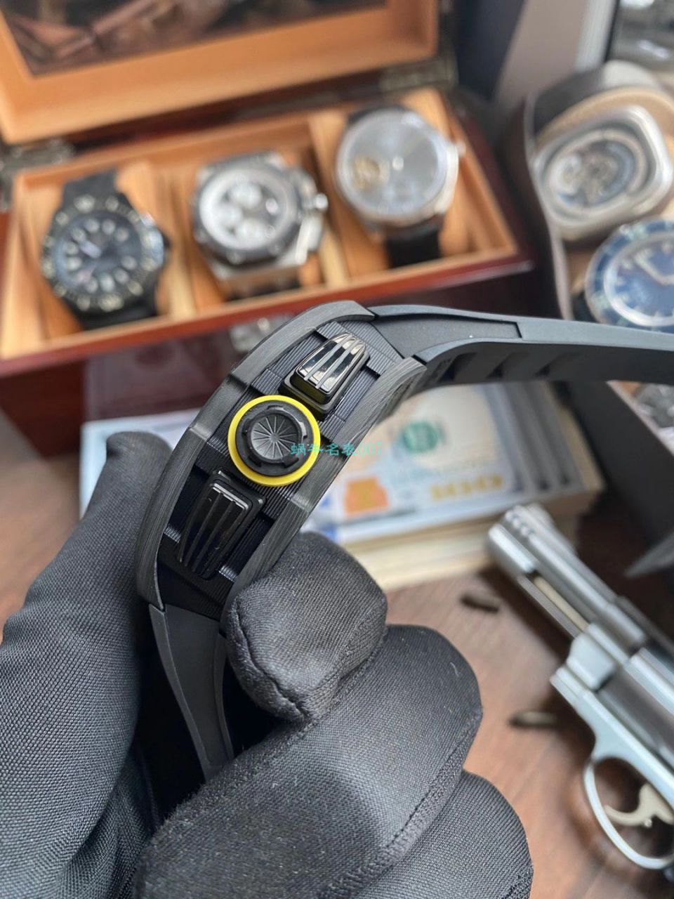 KV Factory  RICHARD MILLE RM011 Yellow Storm黄色风暴一比一复刻高仿手表 / KVRM011Yellow Storm