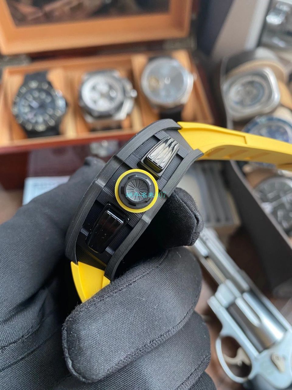 KV Factory  RICHARD MILLE RM011 Yellow Storm黄色风暴一比一复刻高仿手表 / KVRM011Yellow Storm