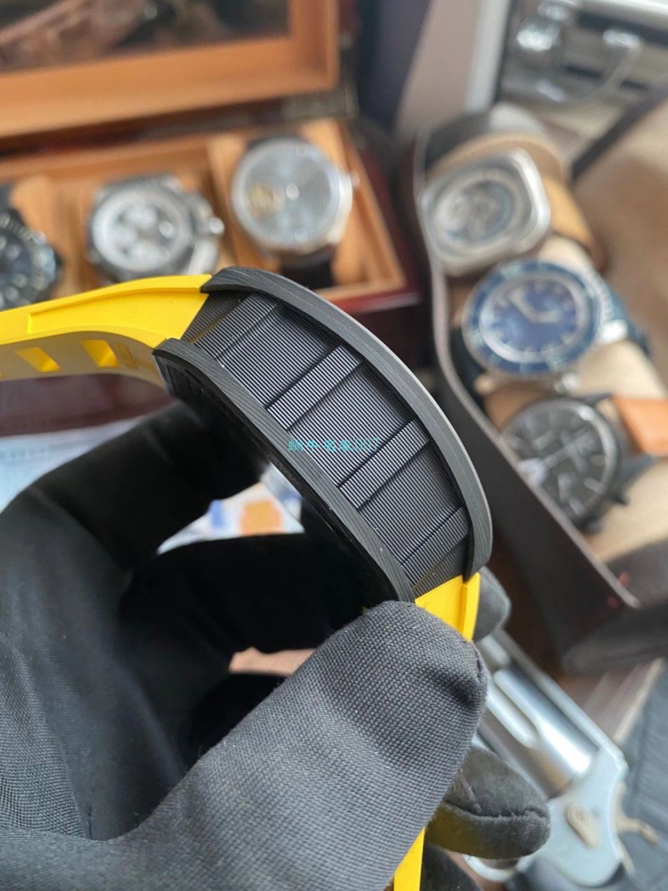 KV Factory  RICHARD MILLE RM011 Yellow Storm黄色风暴一比一复刻高仿手表 / KVRM011Yellow Storm