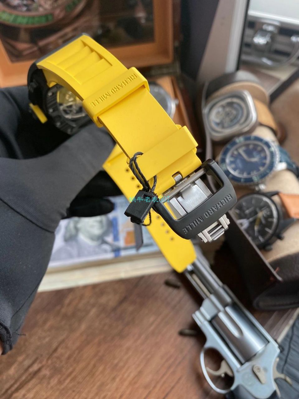 KV Factory  RICHARD MILLE RM011 Yellow Storm黄色风暴一比一复刻高仿手表 / KVRM011Yellow Storm