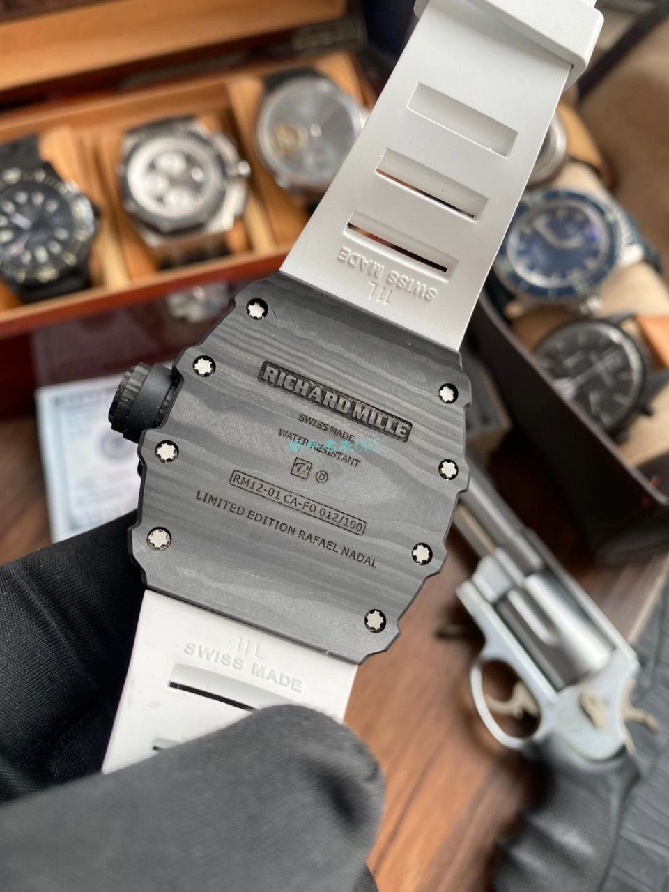 KV Factory  RICHARD MILLE RM 12-01 Tourbillon Limited Editions 超A高仿限量 Tourbillon 手表 / KVRM 12-01