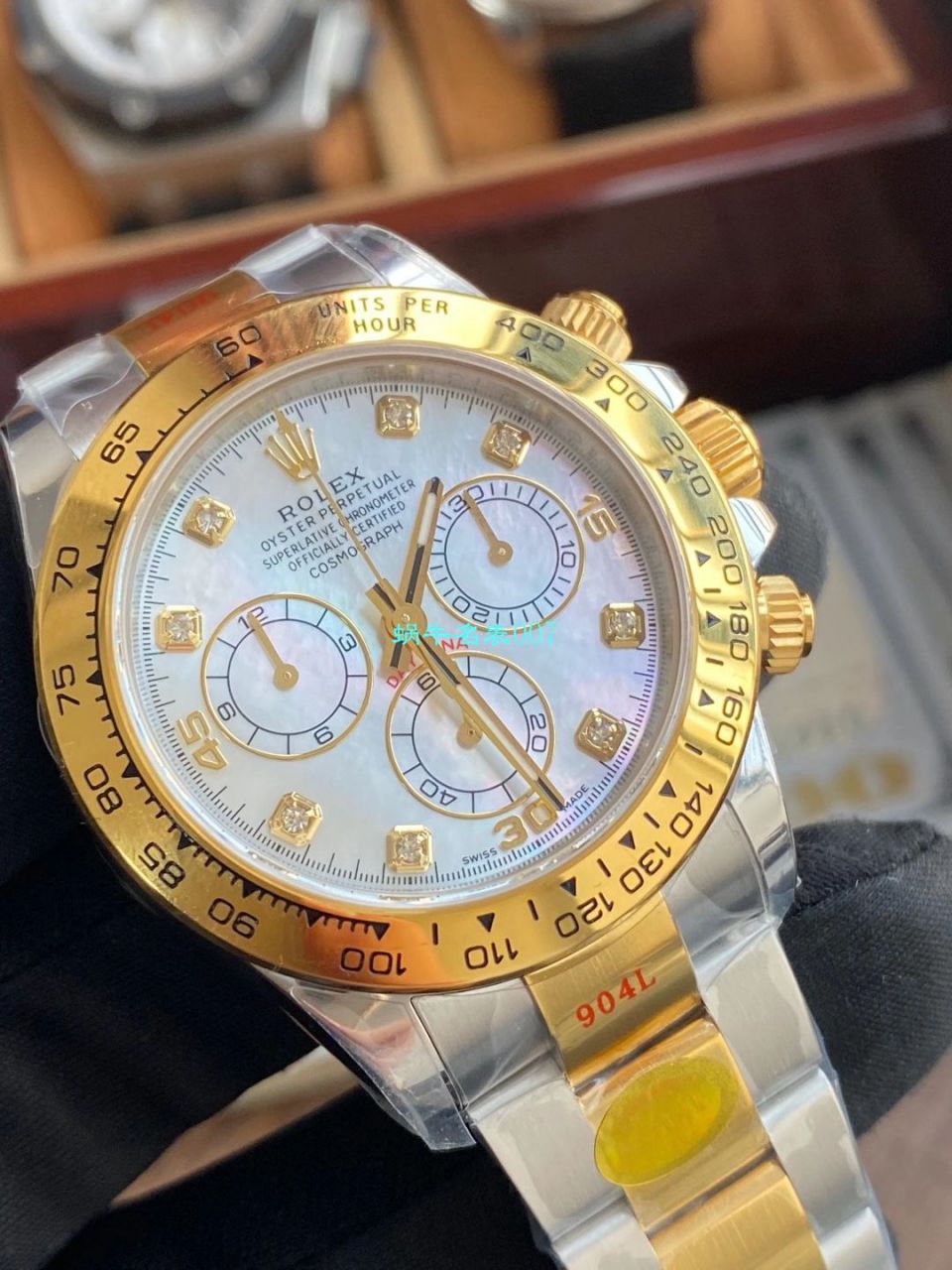 最强间金 Rolex  Ditongna N Factory 4130 Ditongna  copy customized 版复刻高仿m116503-0007 wrist watch  / R702