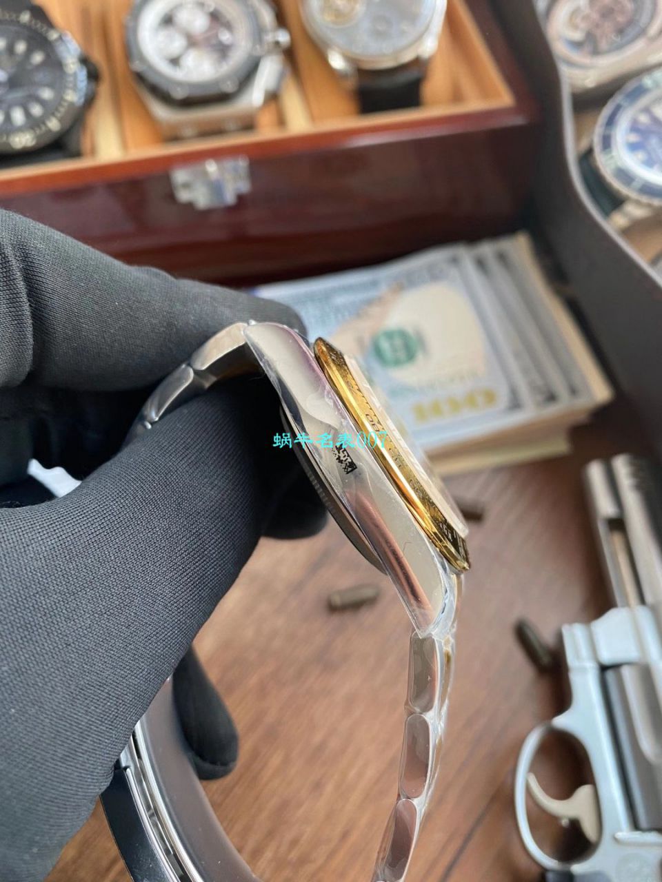最强间金 Rolex  Ditongna N Factory 4130 Ditongna  copy customized 版复刻高仿m116503-0007 wrist watch  / R702
