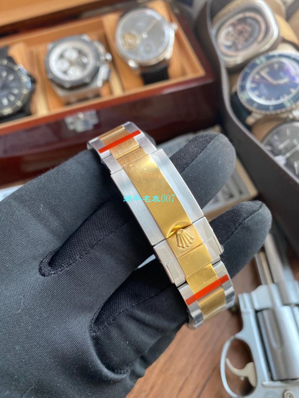 最强间金 Rolex  Ditongna N Factory 4130 Ditongna  copy customized 版复刻高仿m116503-0007 wrist watch  / R702