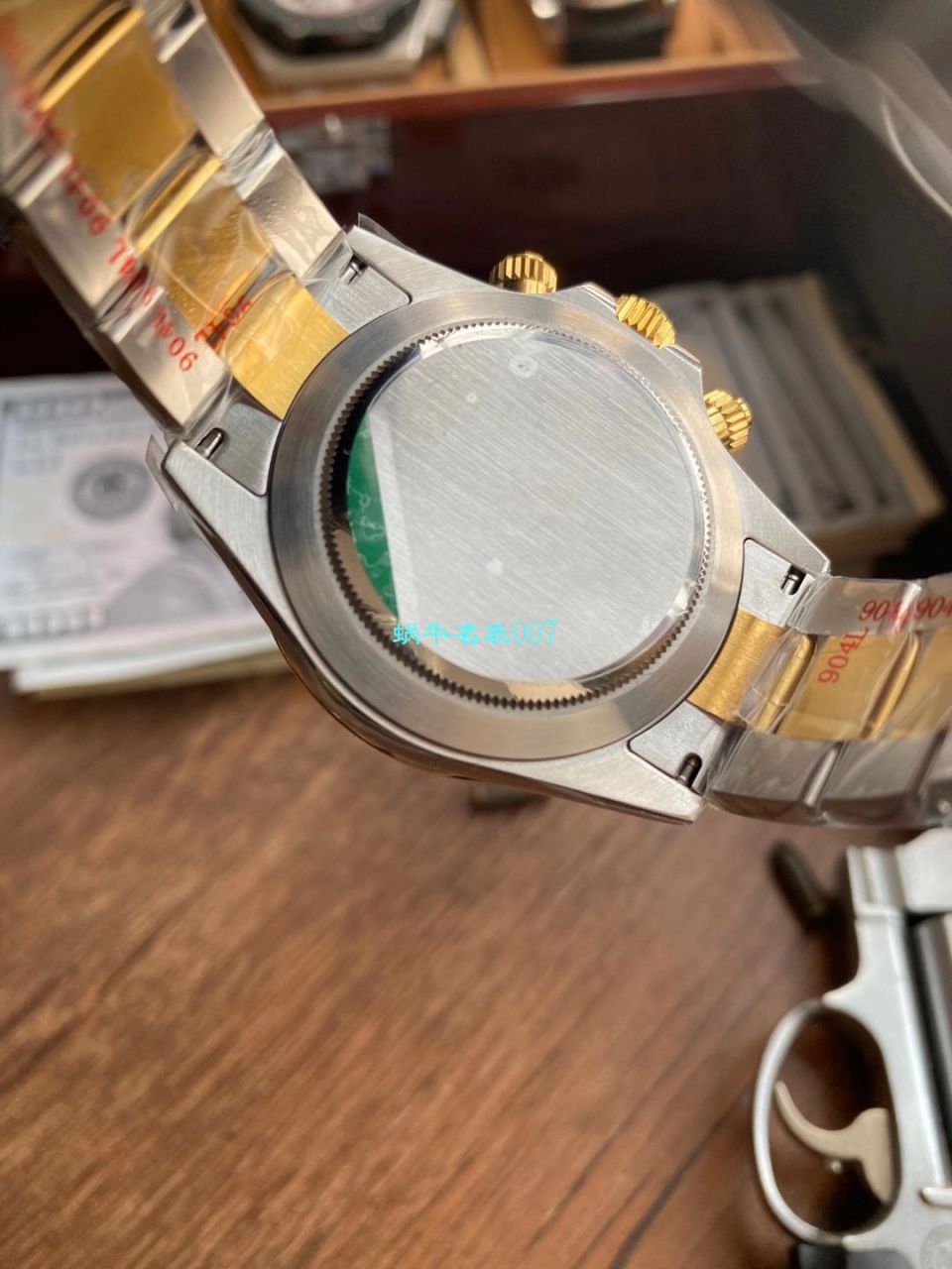 最强间金 Rolex  Ditongna N Factory 4130 Ditongna  copy customized 版复刻高仿m116503-0007 wrist watch  / R702