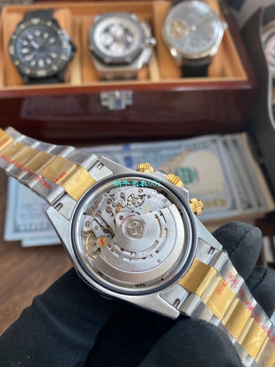 最强间金 Rolex  Ditongna N Factory 4130 Ditongna  copy customized 版复刻高仿m116503-0007 wrist watch  / R702