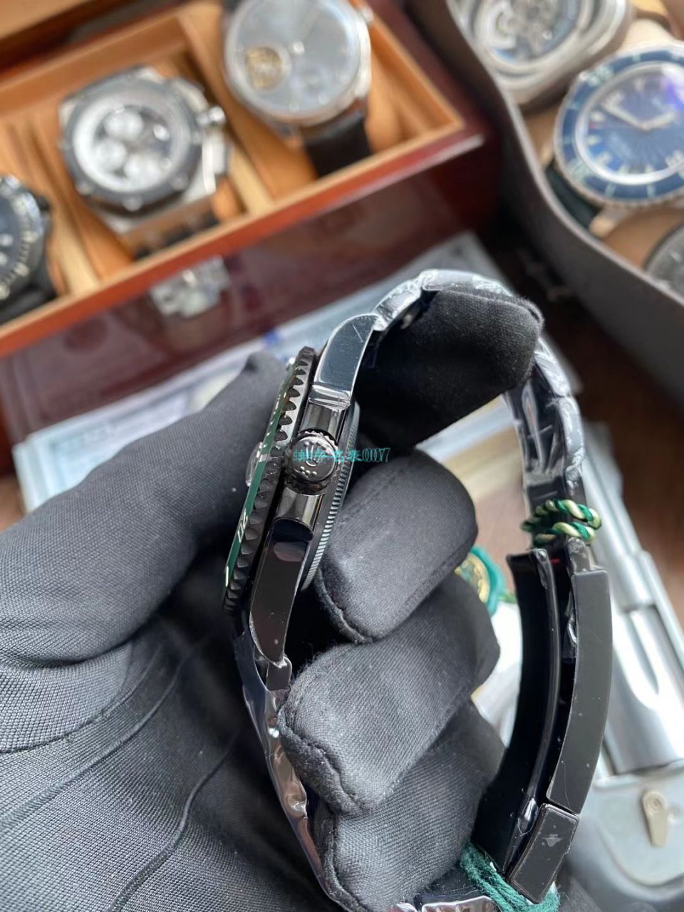 V6Factory2020年跨年力作～ Rolex BLAKEN 改装 copy customized  Submariner 手表 / R707
