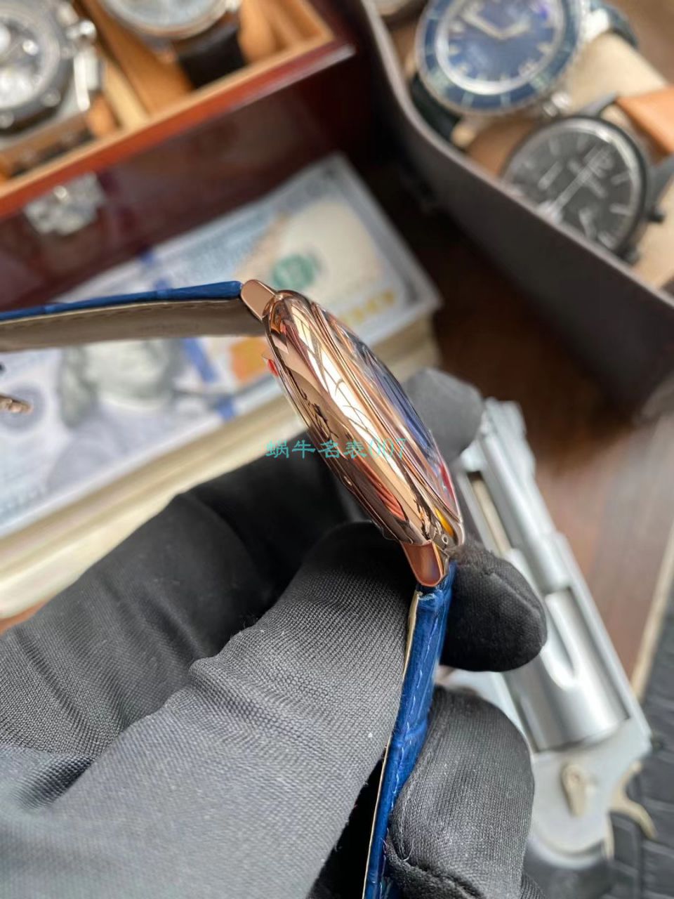 V6 Factory V8版本 Cartier  蓝气球男装一比一超A高仿手表WGBB0036 wrist watch  / K323