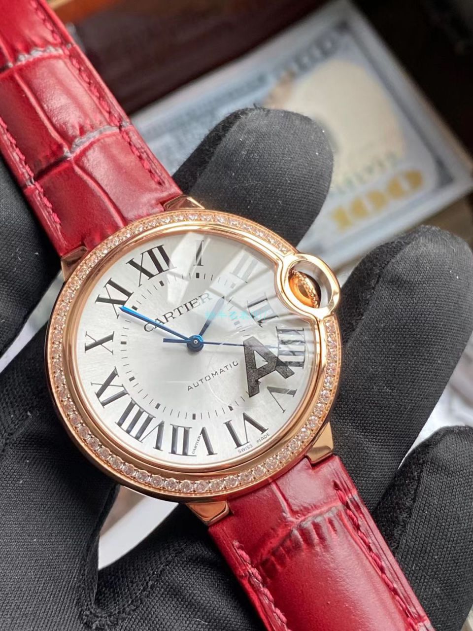V6 Factory  Cartier  蓝气球女装36毫米一比一超A高精仿女士WJBB0034手表 / K326
