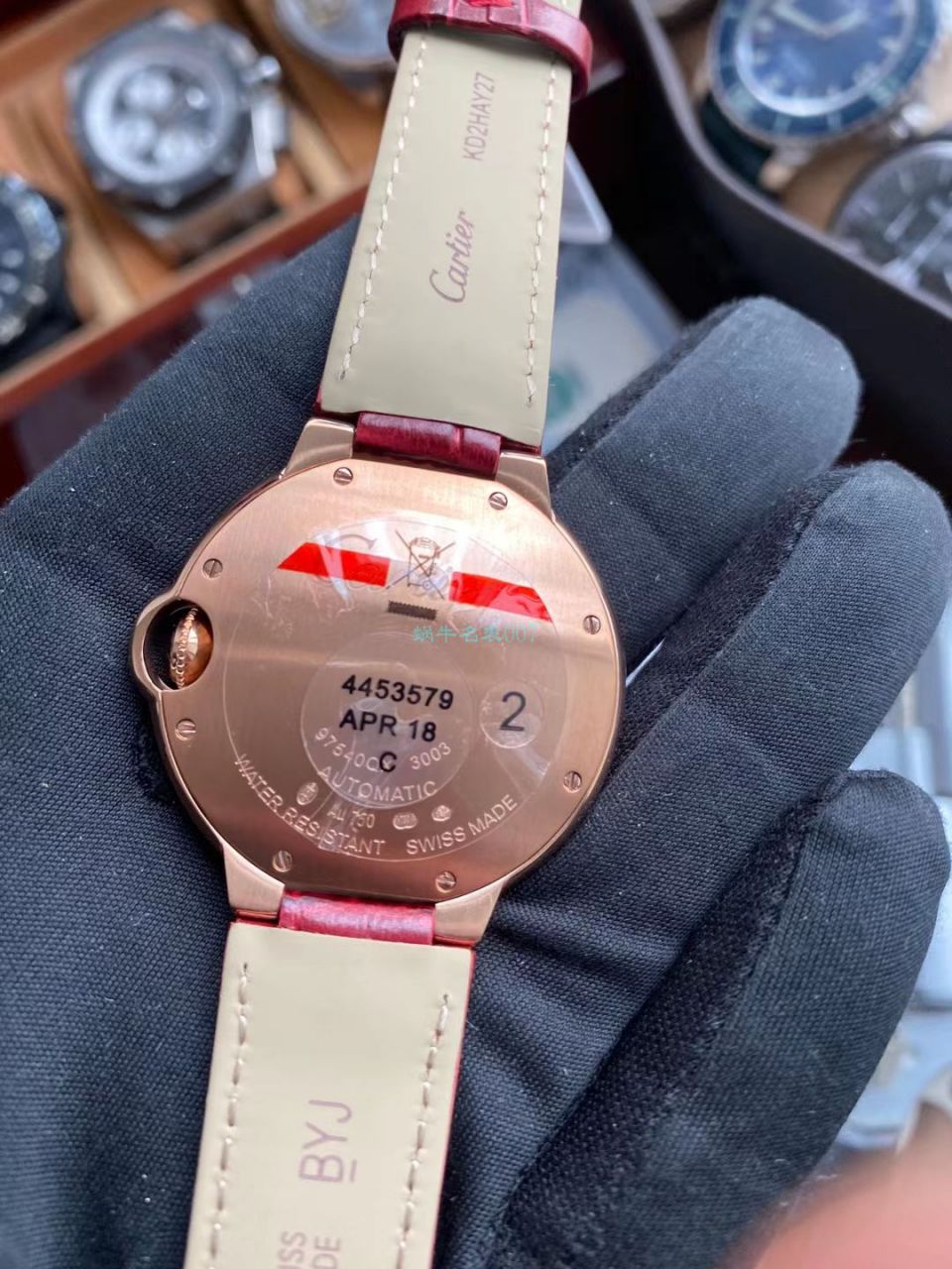 V6 Factory  Cartier  蓝气球女装36毫米一比一超A高精仿女士WJBB0034手表 / K326