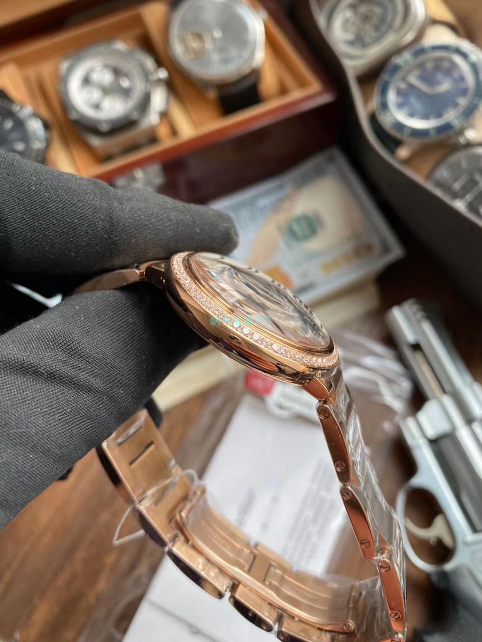 V6 Factory  Cartier  蓝气球36毫米女装一比一 top 高精仿WJBB0037 wrist watch  / K328