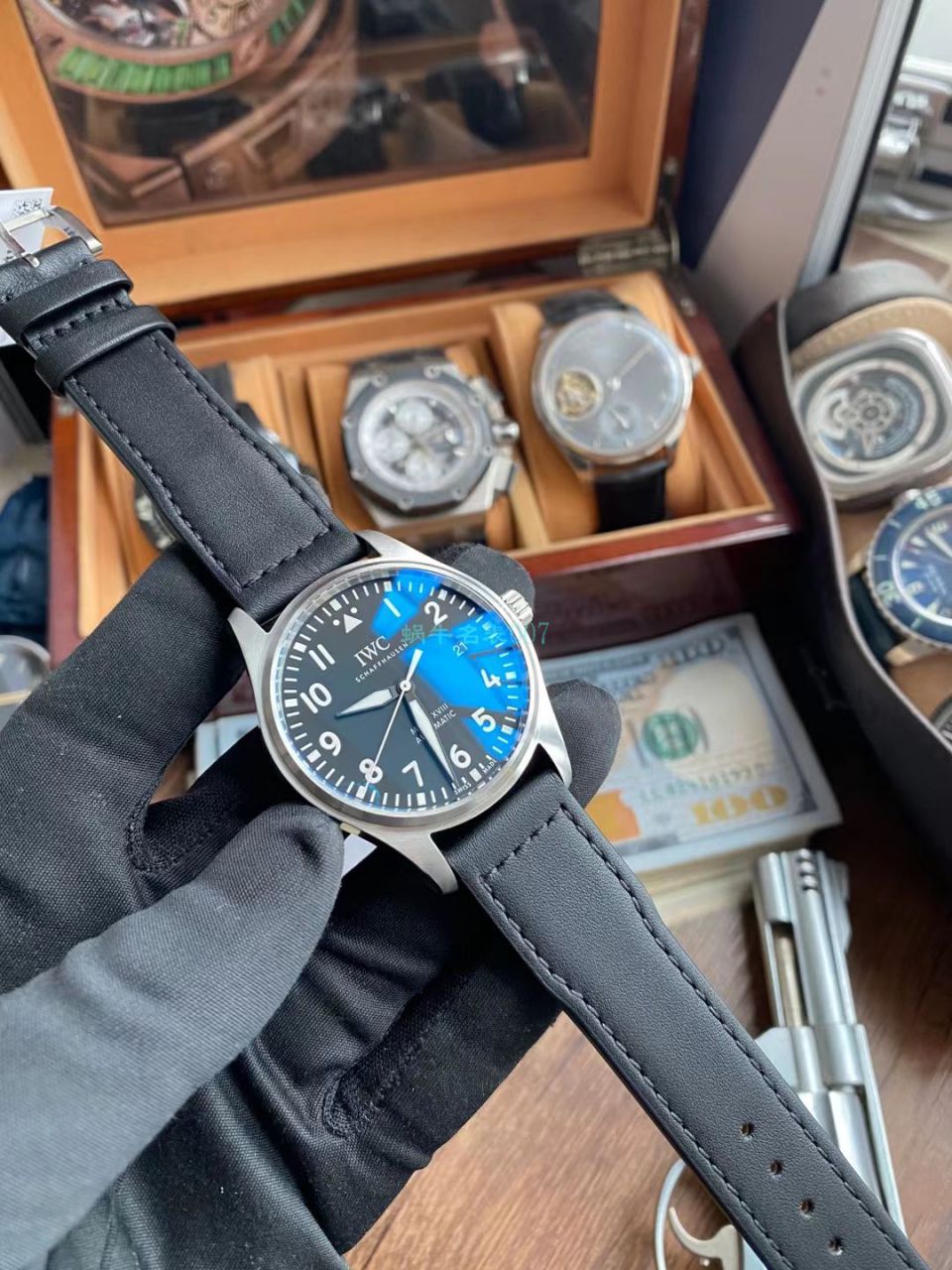 V7 Factory  IWC 飞行员超级 top 复刻高仿 MARK XVII V3版本IW327001 wrist watch  / WG610